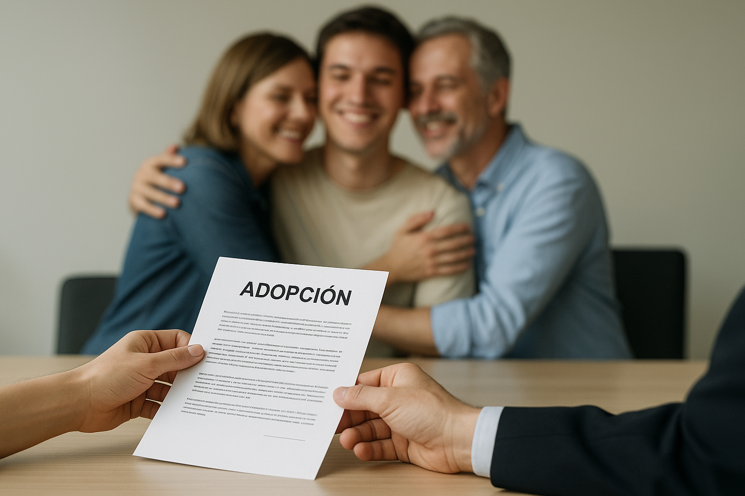 ¿Padres biológicos pierden derechos tras la adopción?